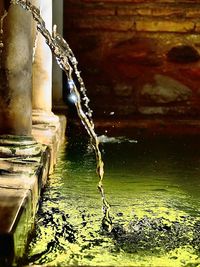 Built structure in water