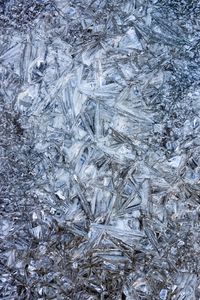 Full frame shot of ice