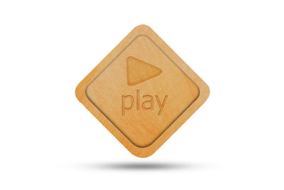 Close-up of text on white background