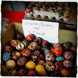 Full frame shot of fruits for sale