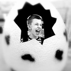 Portrait of a smiling young woman