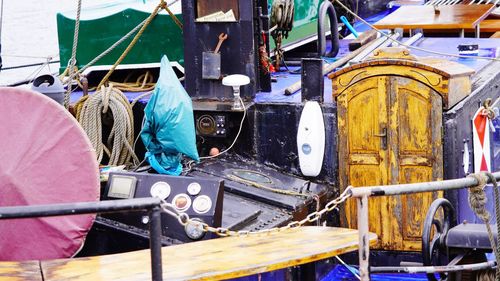 Old boat equipment