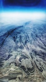 Aerial view of landscape against sky