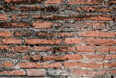 Full frame shot of brick wall