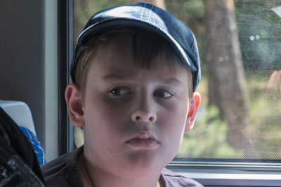 Close-up of boy
