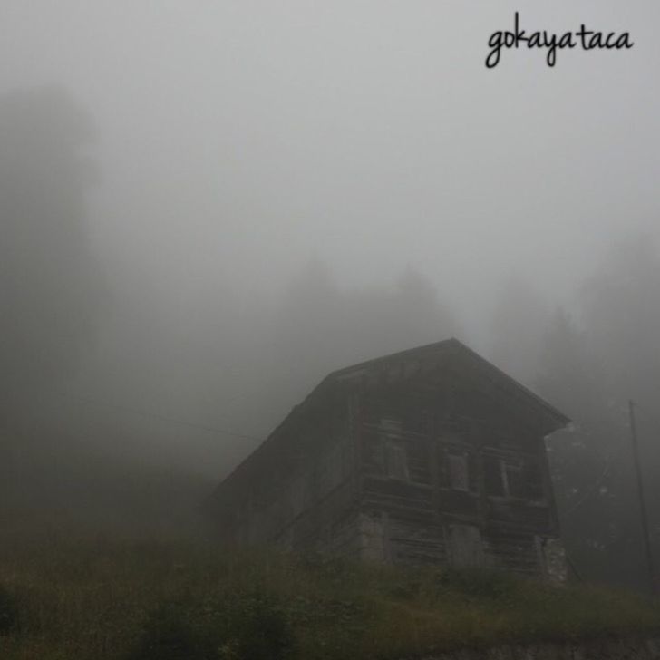 fog, foggy, weather, built structure, architecture, building exterior, sky, overcast, nature, house, copy space, mist, tranquility, outdoors, landscape, day, no people, tranquil scene, dusk, field