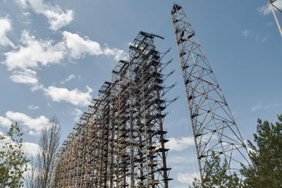 Radio station chernobyl 2 antenna field, over-the-horizon radar.