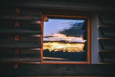 Close-up of window