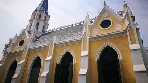 Low angle view of cathedral against sky