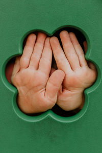 Cropped hand of person holding food