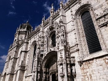 Low angle view of church