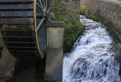 Close-up of water splashing