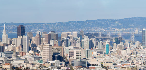 Aerial view of a city