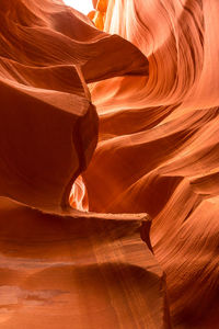 Rock formations at canyon
