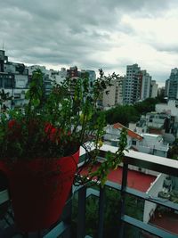 Cityscape against sky