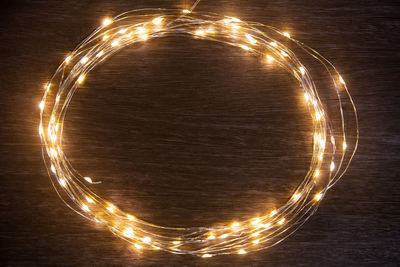 Light painting at night