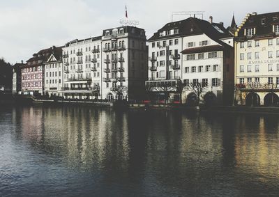 River with buildings in background