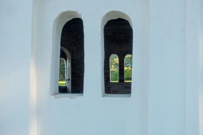 Entrance of historic building