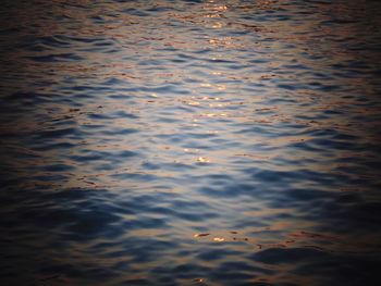 Full frame shot of rippled water