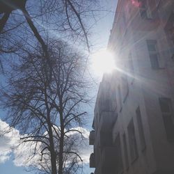 Low angle view of building against sky