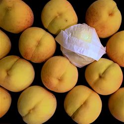 Full frame shot of oranges
