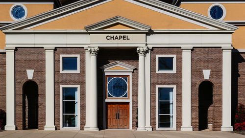 Exterior of church