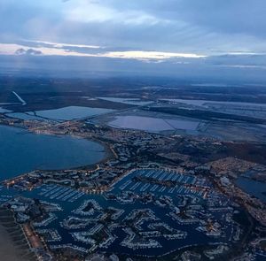 Aerial view of cityscape