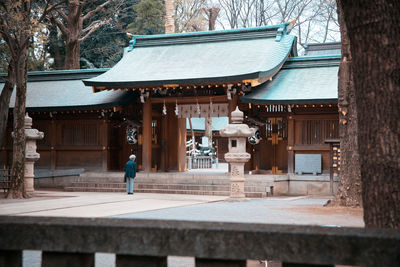 Facade of temple