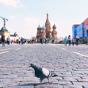 View of buildings in city