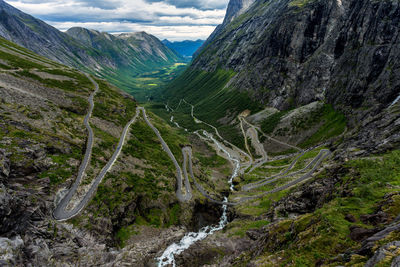 Landscape of norway, trollstigen.