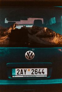 Close-up of a car