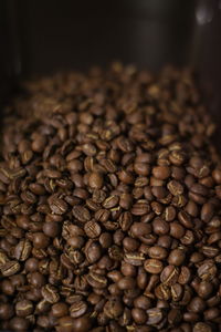 Close-up of coffee beans