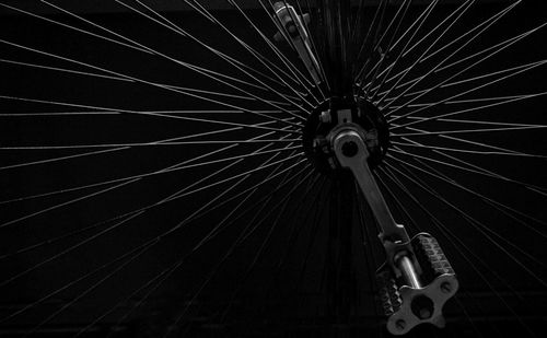 View of illuminated ferris wheel