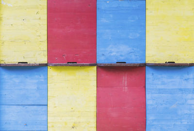 Full frame shot of wooden wall