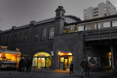 View of buildings in city