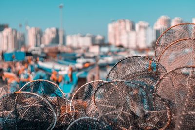 View of fishing net