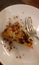 Close-up of meat on plate