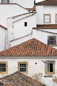 Low angle view of old building