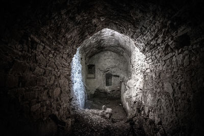 Interior of old building