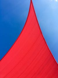 Low angle view of blue sky