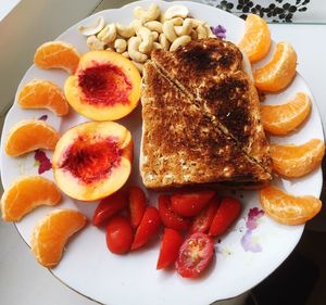 Close-up of food in plate