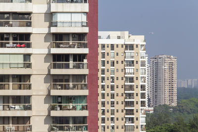 Buildings in city