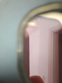 Close-up of window on wall at home