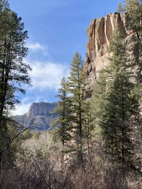 Scenic view of rocky mountains against sky