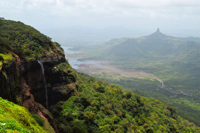 Scenic view of mountains