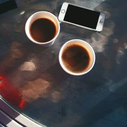 Close-up of coffee cup