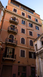 Low angle view of residential building