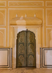 Interior of church