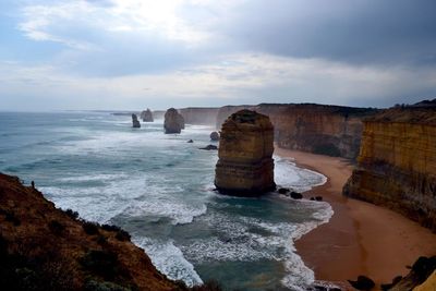 Scenic view of sea