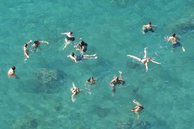 People in water